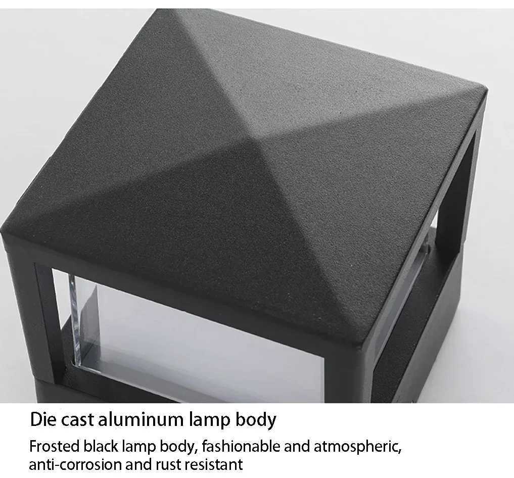 LED Outdoor Wall Light AC85265V Waterproof IP65 Motion Sensor Wall Lamp For Balcony Garden Corridor Entryway Home Decoratioan C251124