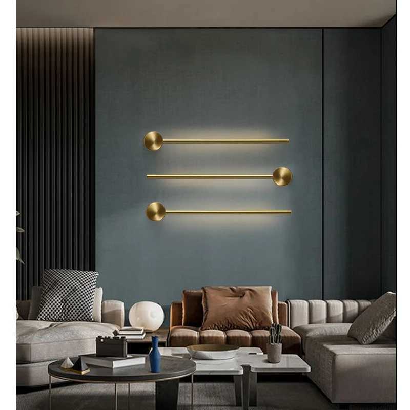 Modern elongated wall lamps LED minimalist indoor wall lamps suitable for living rooms bedrooms and dining rooms C251124