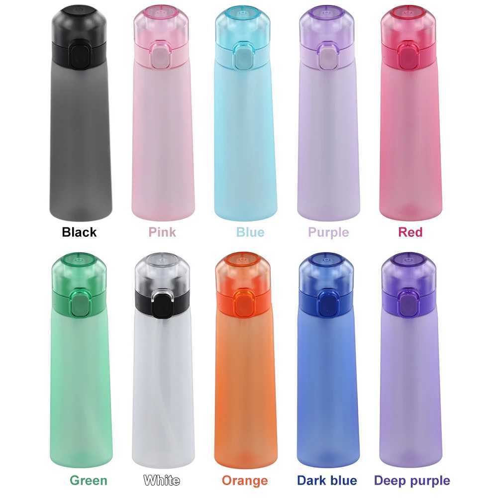 650ML Flavored Water Bottle Scent Up Water Cup 7 Fruit Fragrance Pods Water Cup With Straw Leak Proof for Outdoor Sports J250923