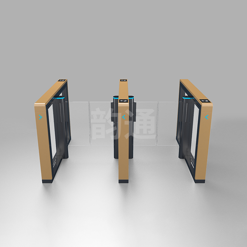 Yuntong Smart Bi - directional Swing Gate for Scenic Area Entrance/Exit, Face Recognition & Card Swipe Access Control System-NO01