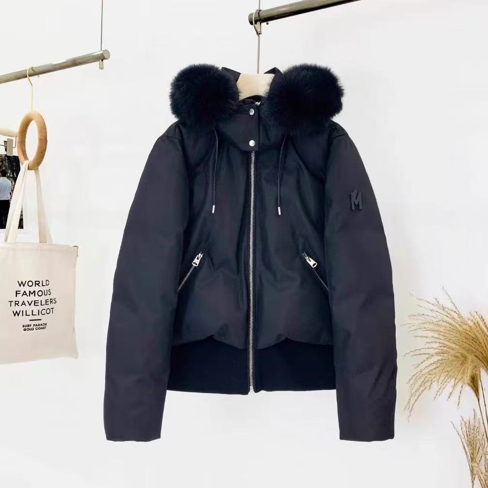 2025 fashion black jacket down jacket parkas warm windbreak jacket outwear