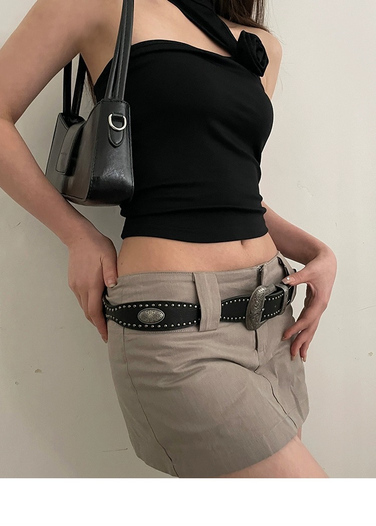 Designer Belt Cowhide Belts Woman Men Leather Belts Retro Belt Rivet Punk Style Women Belt Fashion Pin Buckle Belt With Strap Width 4CM