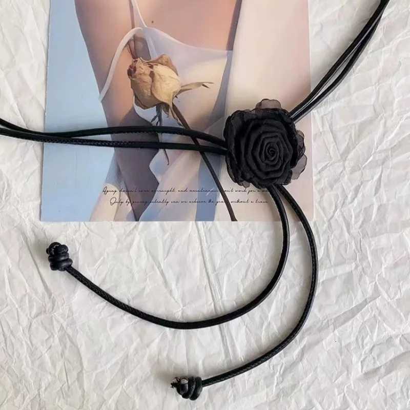 Fashion Melad ethnic style belt womens design sense woven decoration versatile waist rope retro niche fashion slimming belt D250923