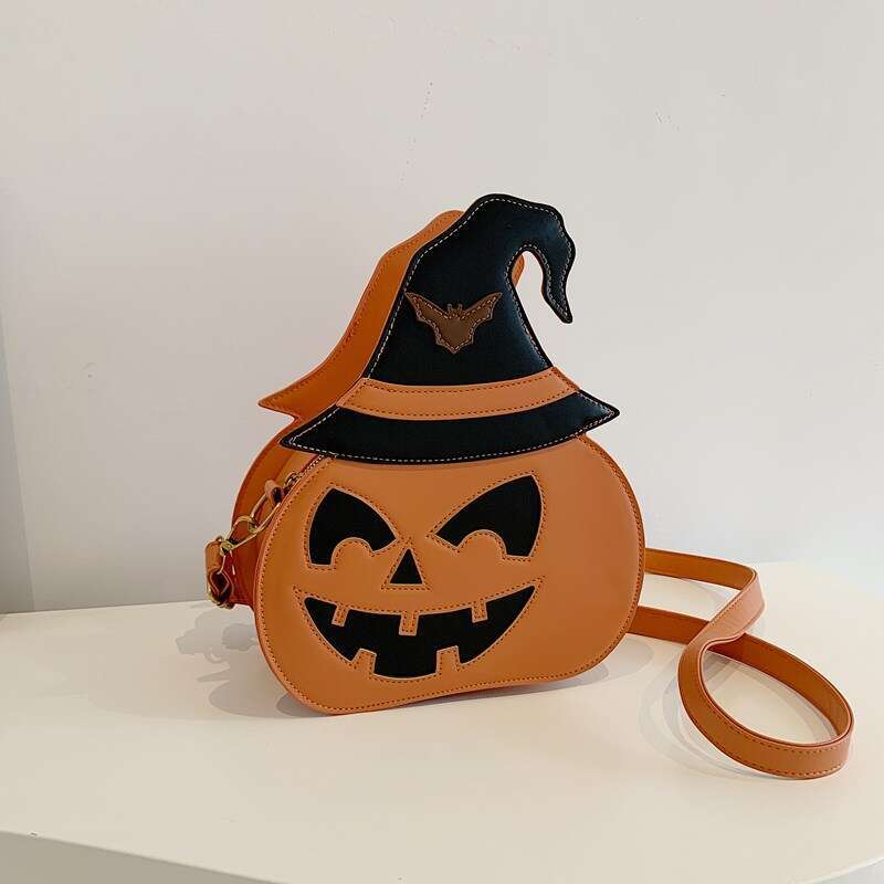 2025 for Women Halloween Quirky New Pumpkin Women's Unique Crossbody Single Shoulder Bag