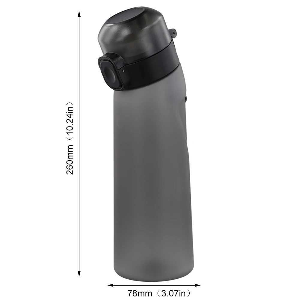 650ML Flavored Water Bottle Scent Up Water Cup 7 Fruit Fragrance Pods Water Cup With Straw Leak Proof for Outdoor Sports J250923