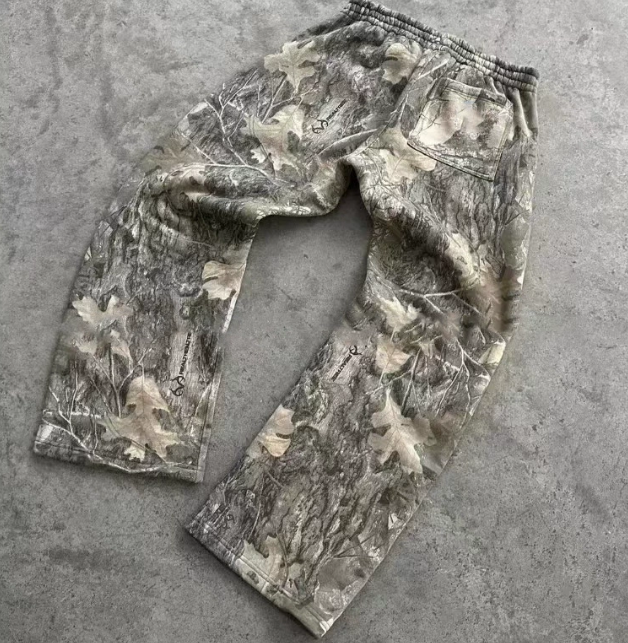 Y2K men pants Harajuku vintage Camouflage Pattern Baggy Casual Sweatpants Hip Hop gothic men women wide leg trousers streetwear 250806