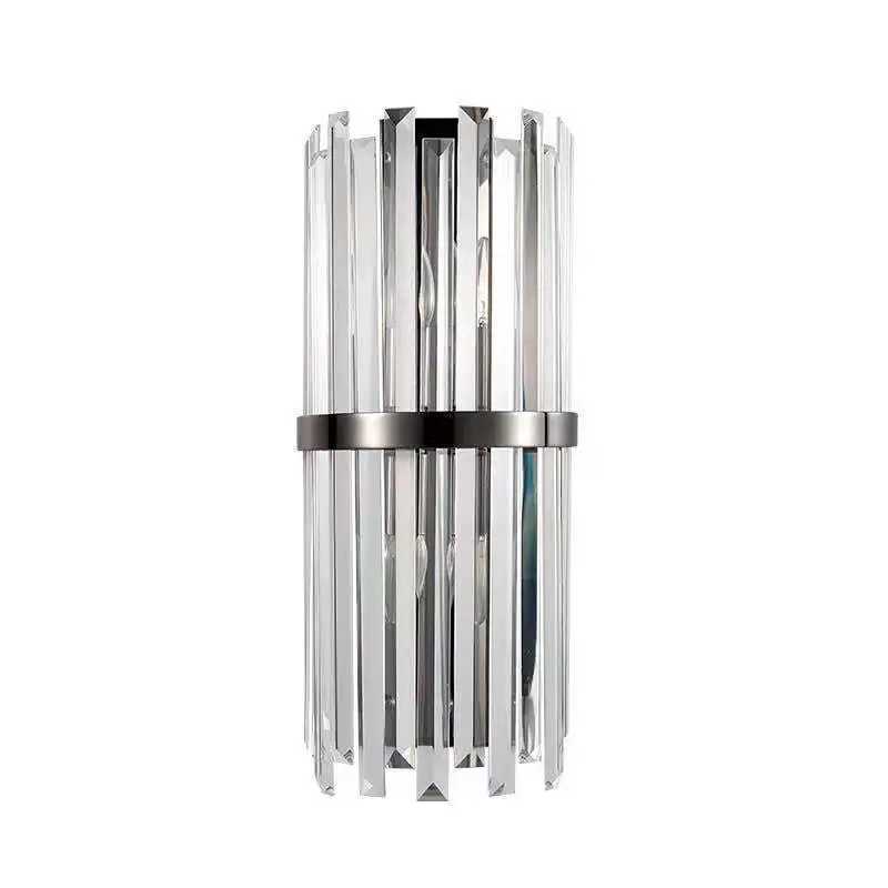Nordic Luxury Crystal Wall Lamp Creative Sconce for Bedroom Hallway Living Room Decor C251124