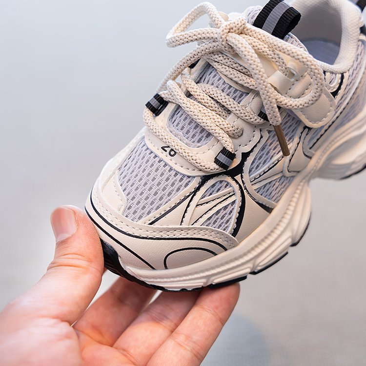 Kids Designer Shoes Toddler Walking Running Shoes Trainers Children Mesh Style Child Boys Girls Happysteps Sports Sneakers Shoes Sizes 26-37 US9C-US5Y