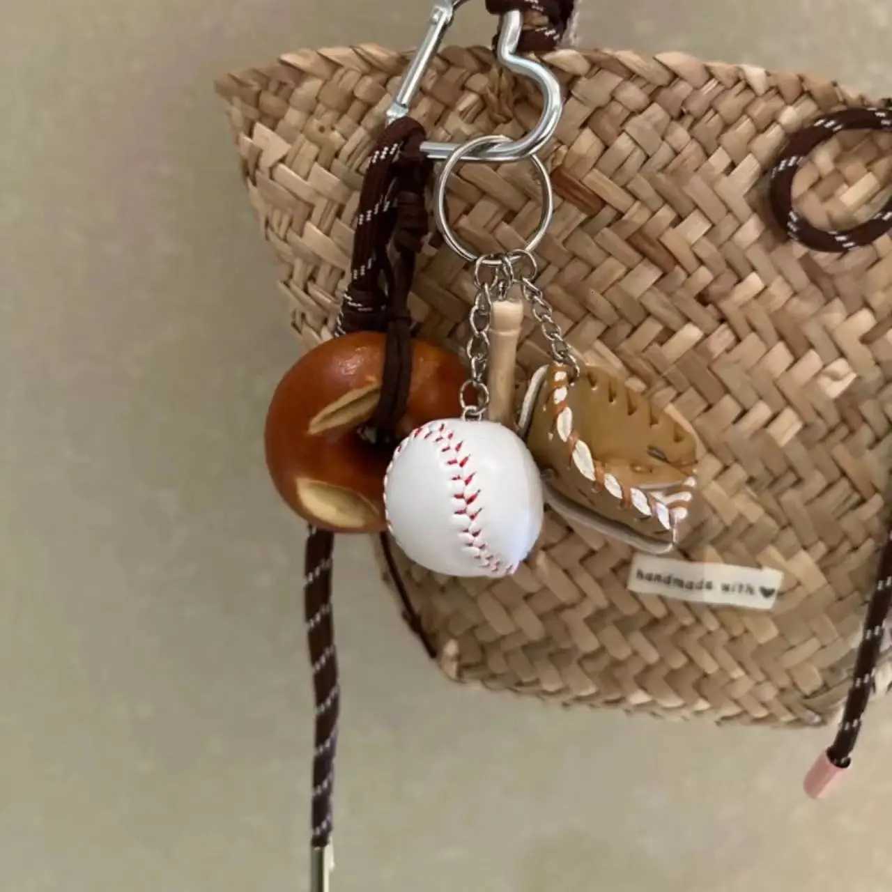 Keychain Climbing Rope Bag Charm Personalized Car Keychain Bag Pendant Purse Handbag Pendant Party Gifts D250923