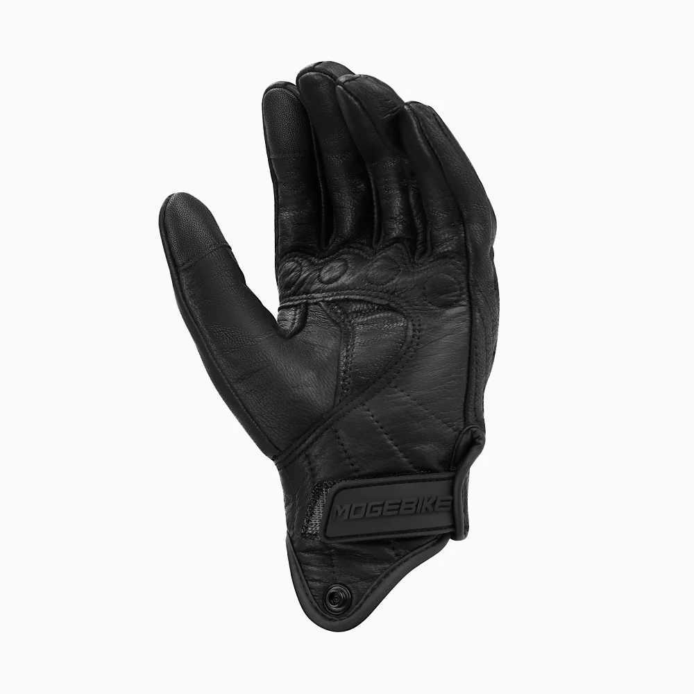 3XL Motorcycle Gloves Goatskin Leather Men Women Moto Glove Electric Bike Luvas da motocicleta Os carros eletricos Sale J250922