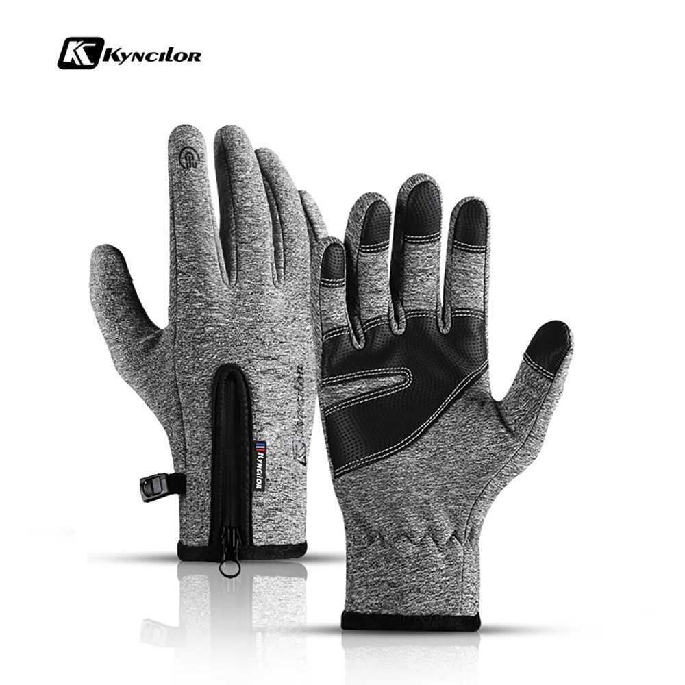 Cycling Gloves Touchscreen Full Finger Winter Gloves Waterproof Guantes Bike Skiing Motorcycle Riding Mountaineering Camping J250922
