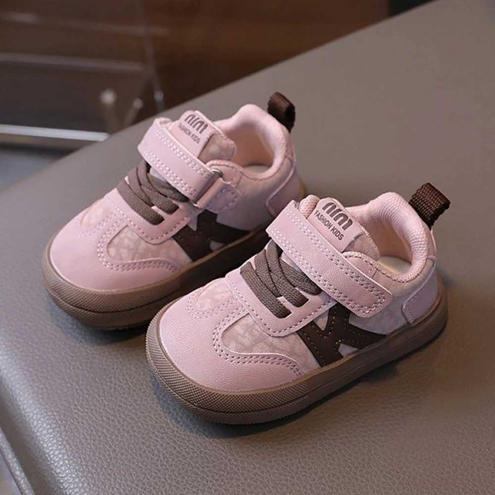 2025 Designers Kids Sneakers PU Leather Waterproof Infant Baby Toddler Shoes Ergonomics Girls Sneakers Childrens Sport Shoes J250923