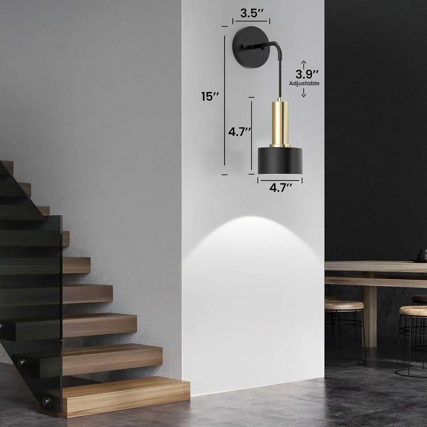 Battery Operated Wall Sconce Set of 2 Dimmable RGB Wall Sconce with Remote Indoor Battery Powered Wall Lamp Light C251124