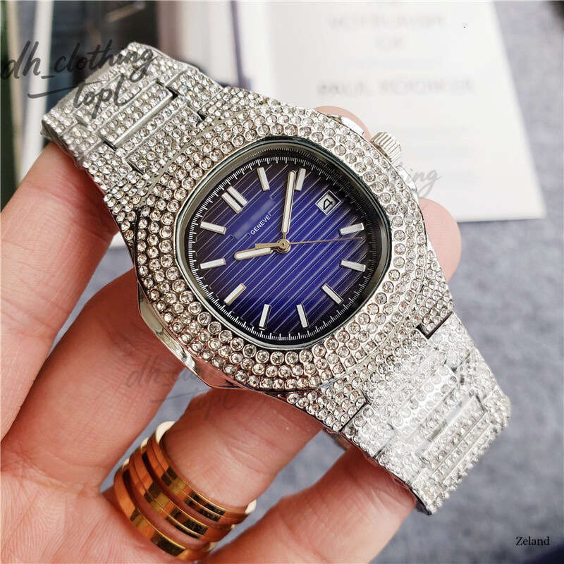 Patekes Philipes Watch Automatic Mens Designer Watch Stainless Steel Band Patekly Shock-Resistant Open-Heart Patekedphilipe Montres Top-Tier