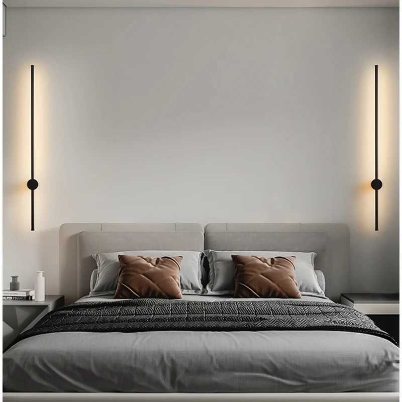 Modern elongated wall lamps LED minimalist indoor wall lamps suitable for living rooms bedrooms and dining rooms C251124