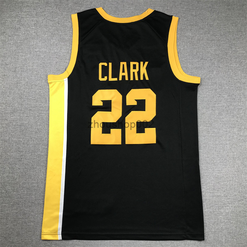 Caitlin Clark 22 Iowa Hawkeyes Basketball Jersey UIowa Stitched Jersey Wear
