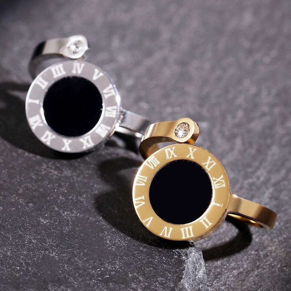 Ring Designer Luxury rings jewelry for women Titanium steel plated with 18K gold or silver Zircon inlay high quality Festival Vacation Gift