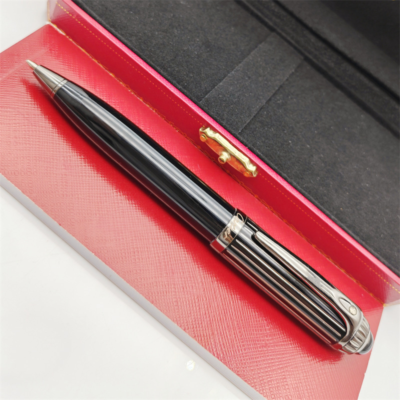 Black Design Ca Ballpoint Pens Writing Stationery School Office Supplies Ink Smooth Ball Pens