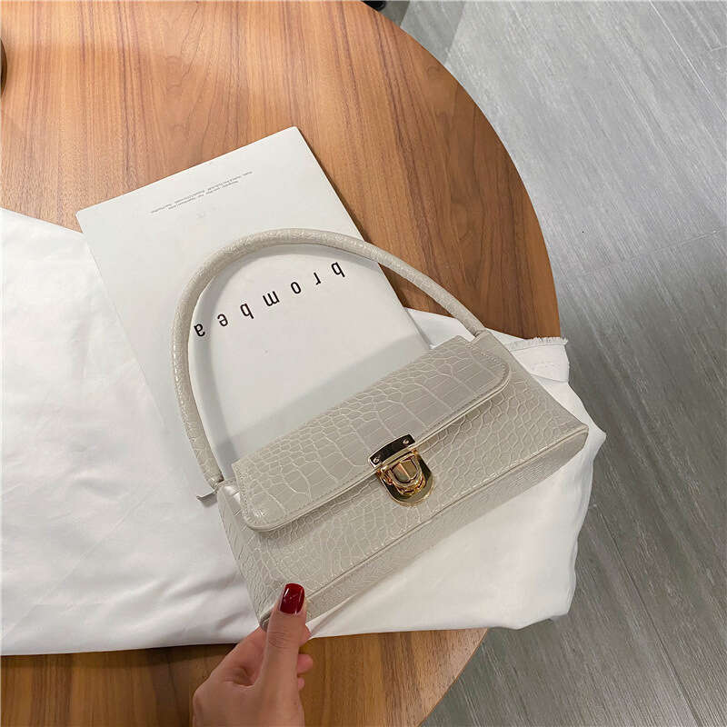 Best Seller Designer Bag Women's Summer Trendy New Korean Style Versatile Stone Pattern Fashion Shoulder Underarm Bag