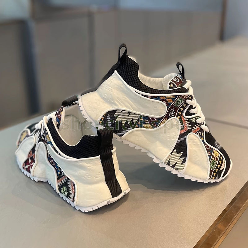 Designer Shoes Casual vintage sneakers Breathable mens trainers comfort Durable Non-slip soft soles chunky sneaker Size 39-44