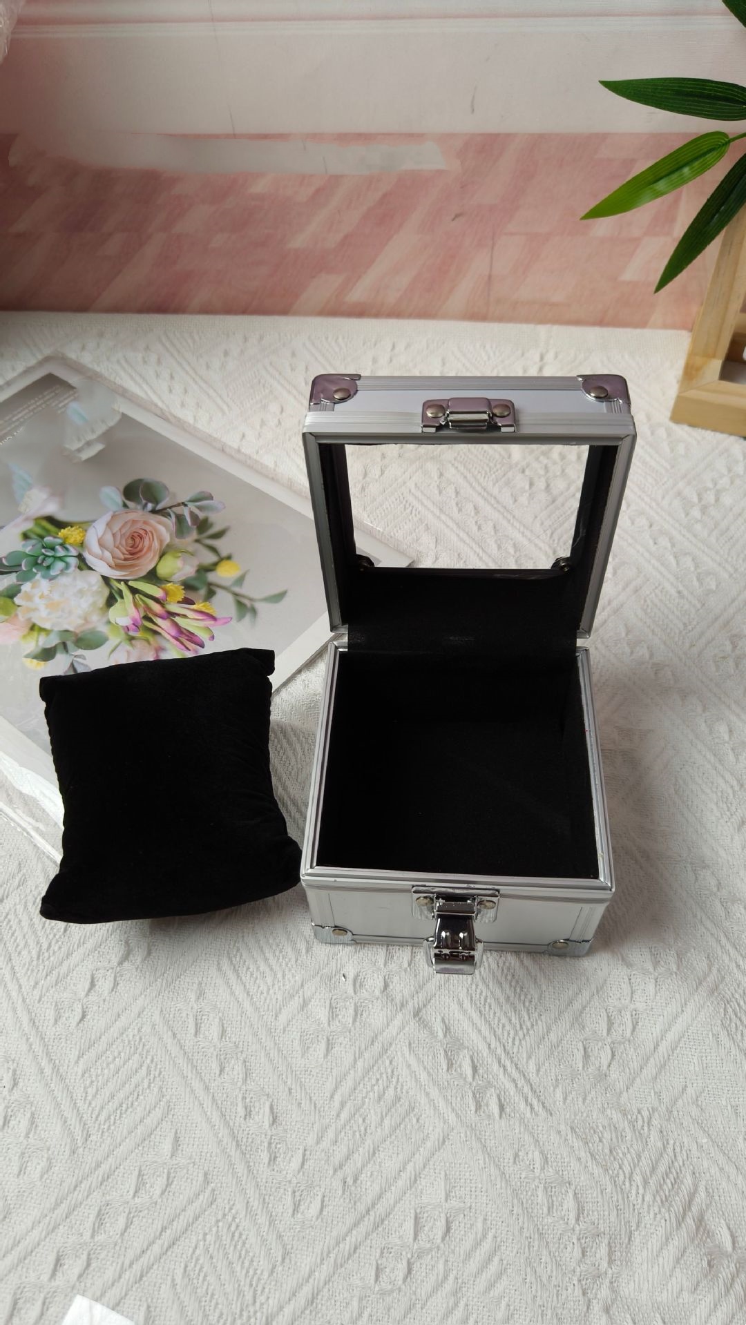Watch Boxes Black and Silver Watch Packaging Box Good Quality
