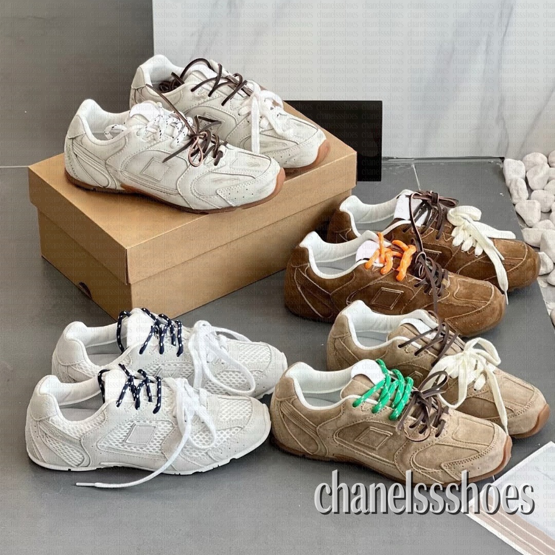 Designer Canvas Casual shoes leather sneakers Low Heel flats Knot Loafers Luxury Women Running irregularity Matte Canvas Running Casual shoes Size 35-44