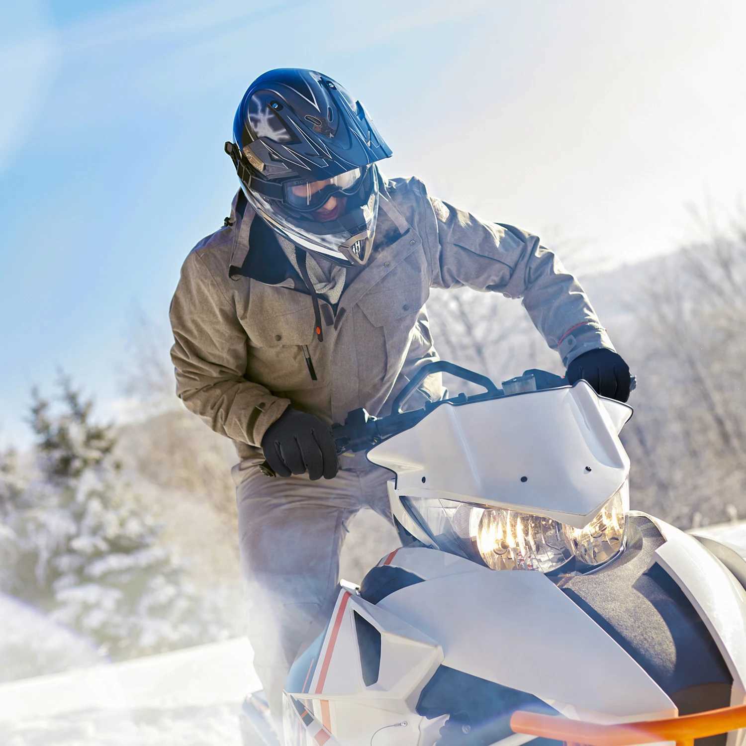 MOREOK Winter Gloves Touchscreen Warm Gloves Antislip Outdoor Sports Road Bike Cycling Gloves for DrivingSkiingRunningHiking J2509221