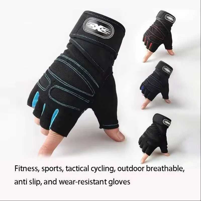 Fitness Gloves Half Finger Sports Tactics Cycling Outdoor Mountaineering Breathable and Wear Resistant Gloves J250922