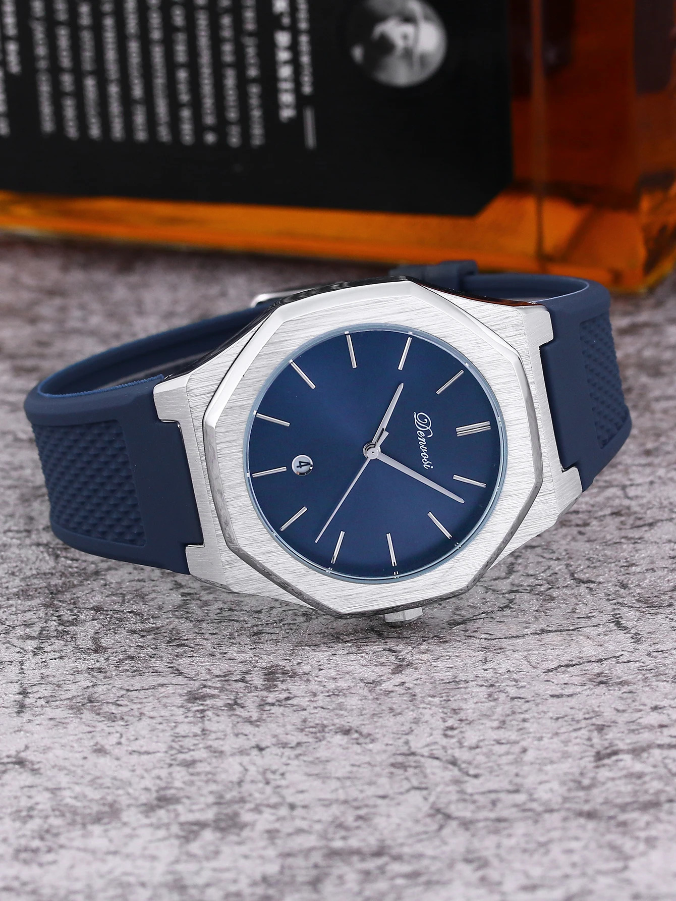 Simple leisure sports mens quartz watch Waterproof casual wristwatch for men 250812