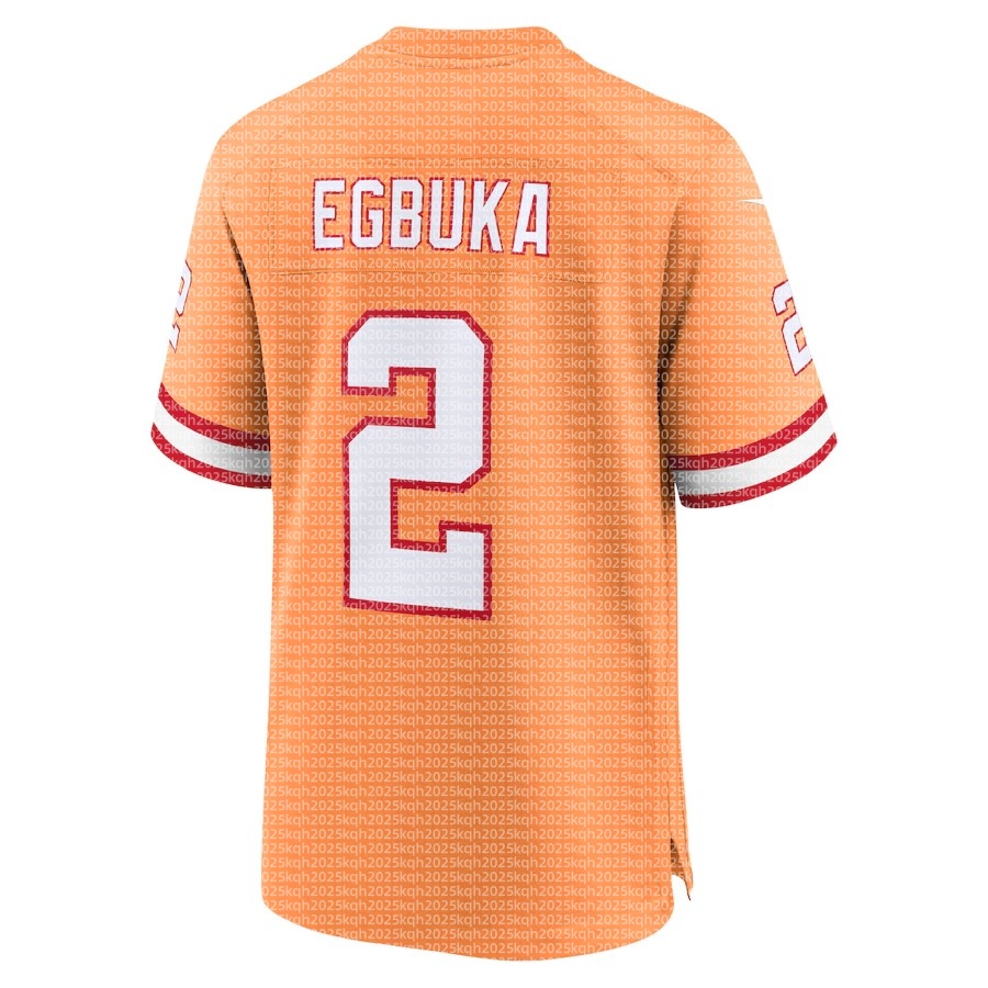 Team Football Jersey Brady Mayfield Egbuka More Fan Apparel for US Europe