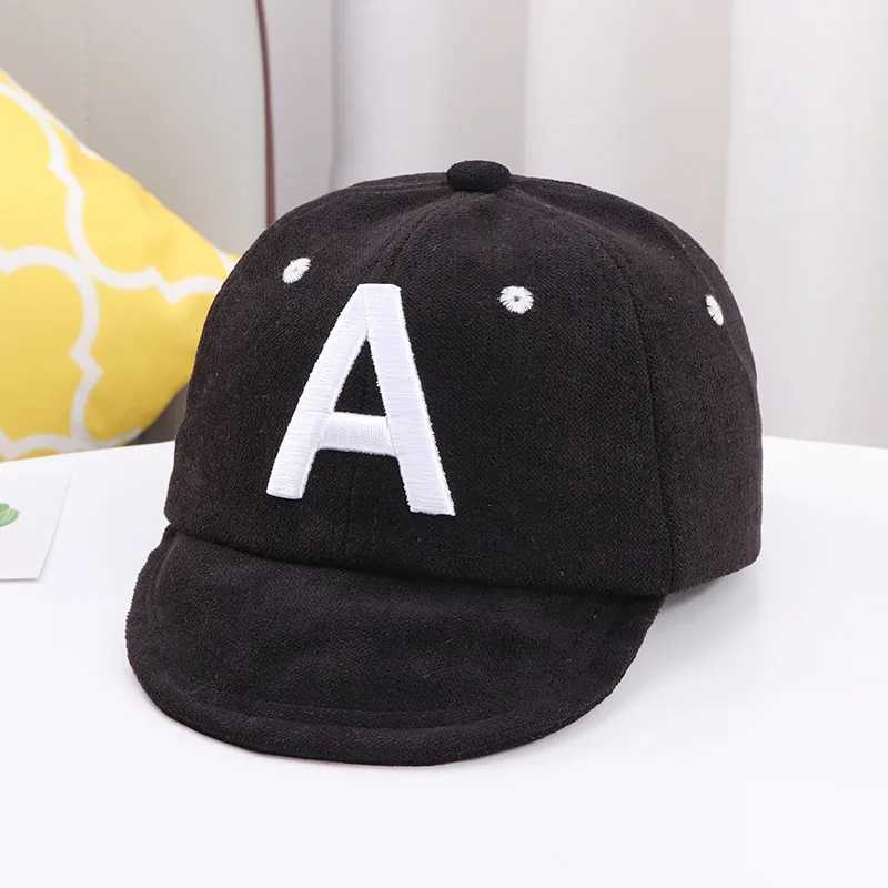 Spring Summer Baby Boy Hat Cap Letter Toddler Baby Baseball Cap Cotton Adjustable Visor Sun Hats Kids Girls Peaked Cap Z251029