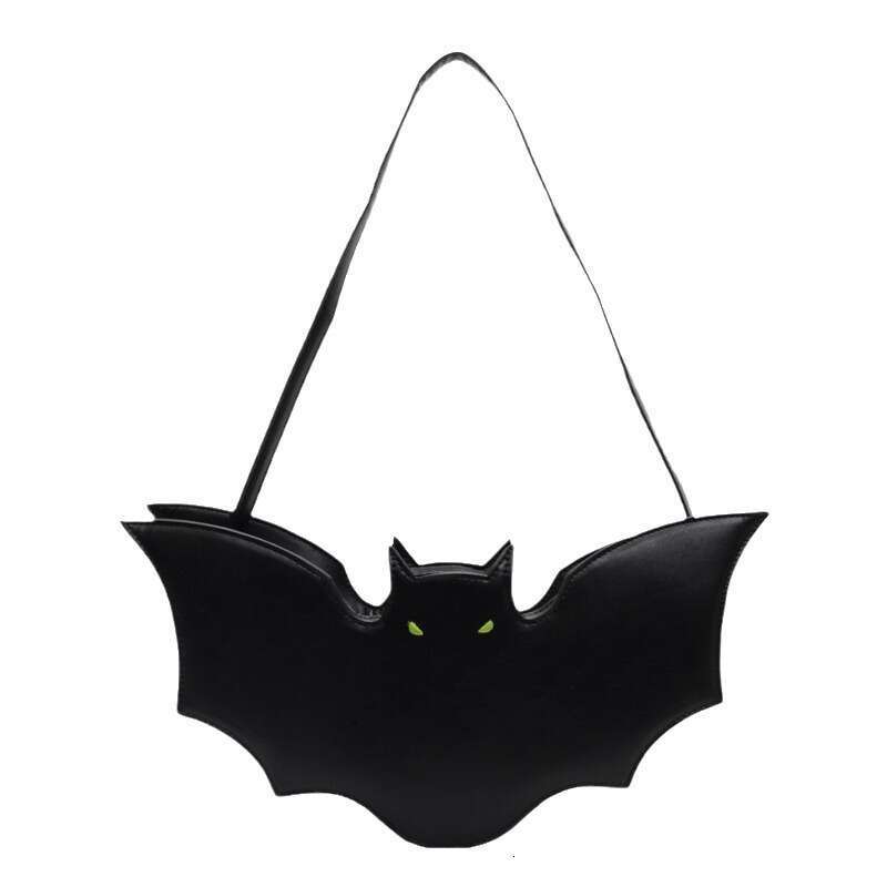 Halloween Spooky Bat for Women 2024 New Style Unique Ladies Niche Design Shoulder Crossbody Bag