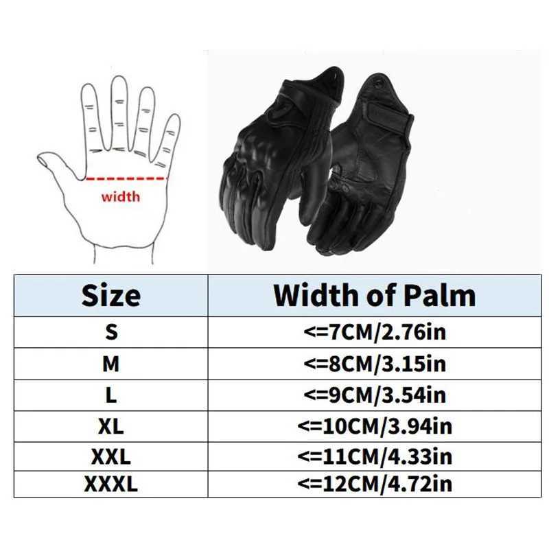 3XL Motorcycle Gloves Goatskin Leather Men Women Moto Glove Electric Bike Luvas da motocicleta Os carros eletricos Sale J250922