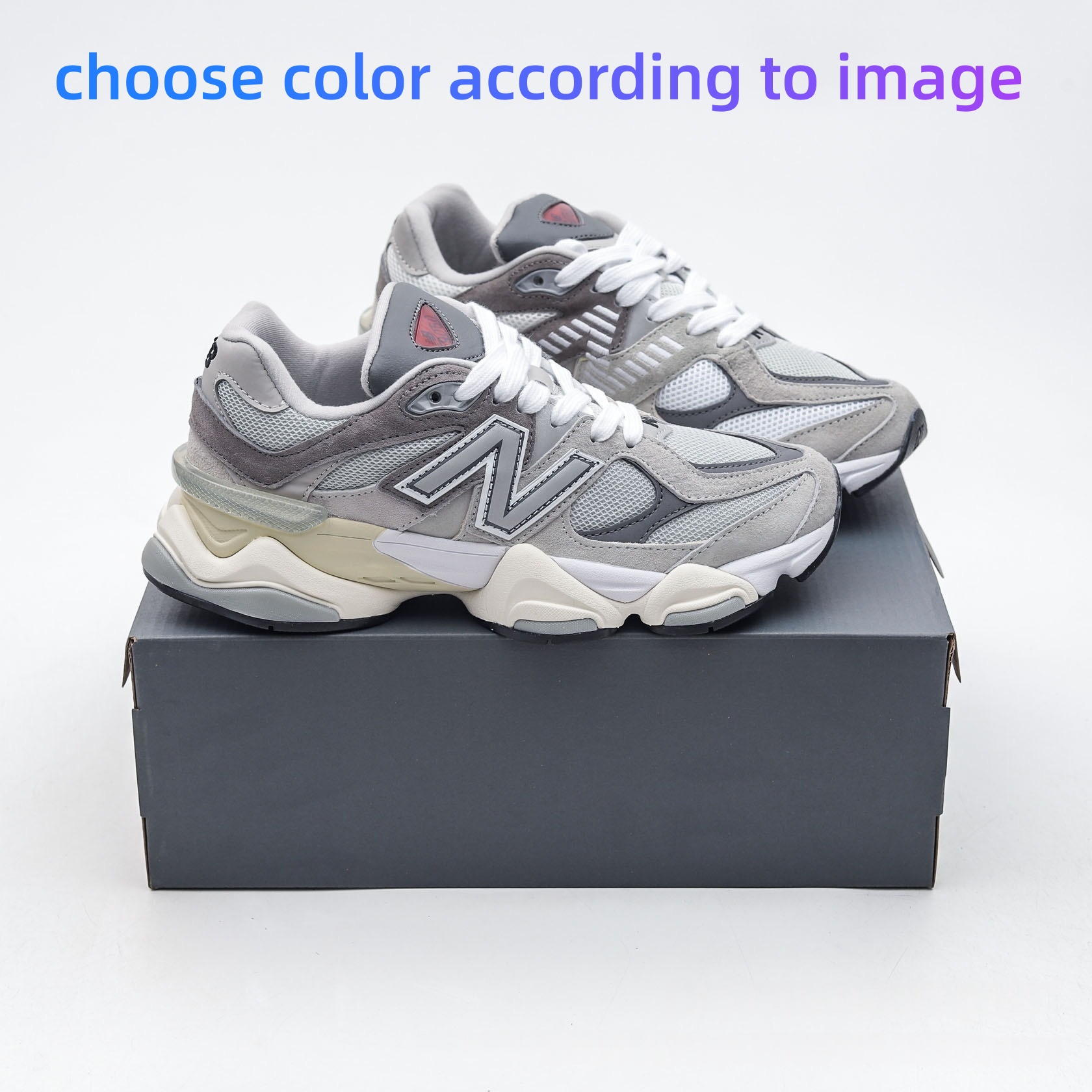 Designer Shoes New9060 Sneakers For Men Women Triple Black Cement Shadow Grey White Charcoal Pink Blue Casual Mens Womens Outdoor Sports Trainers Runners 2025