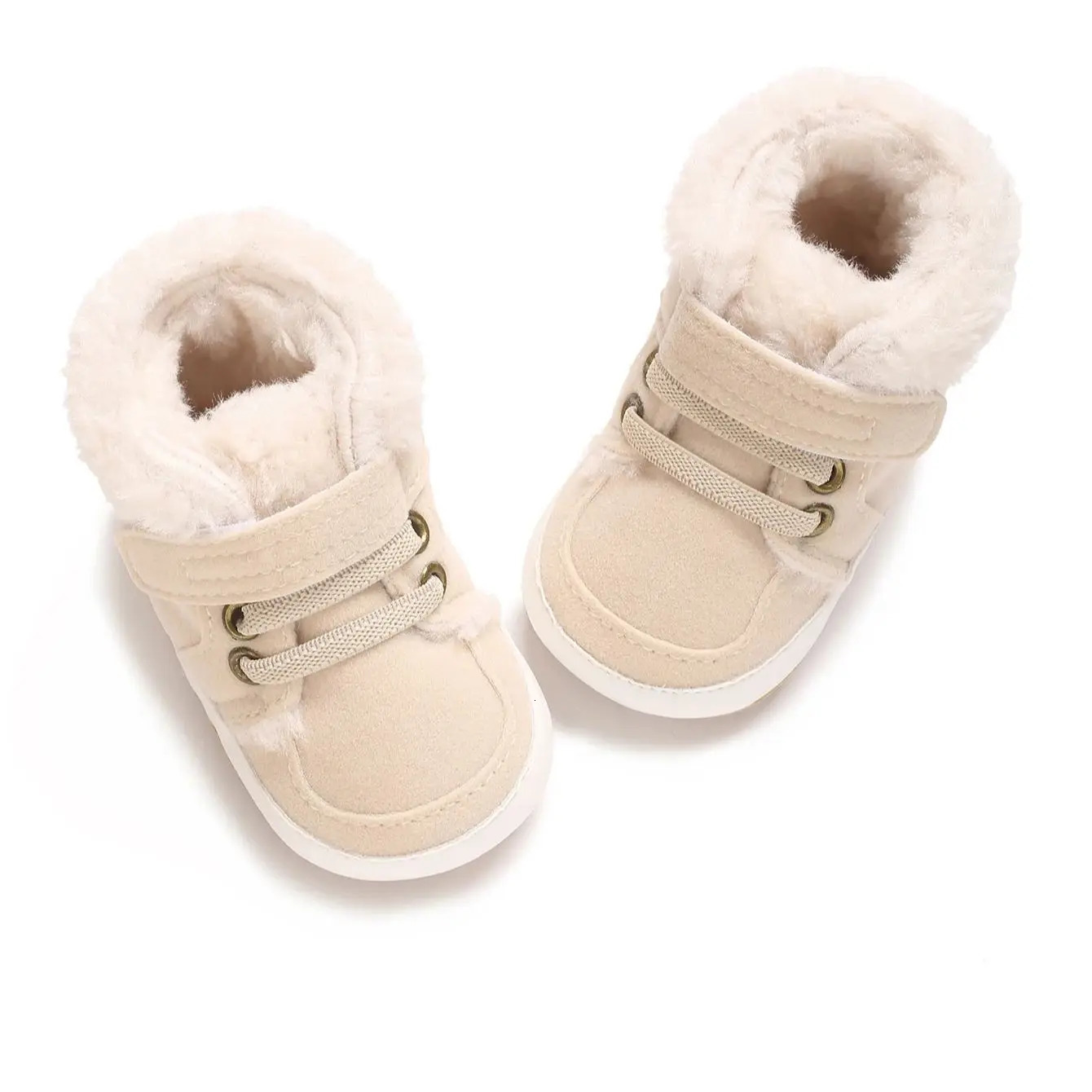 Baby Winter Boots Soft Cotton Snow Shoes for Toddlers Warm First Walkers 024M Solid Color n 251022