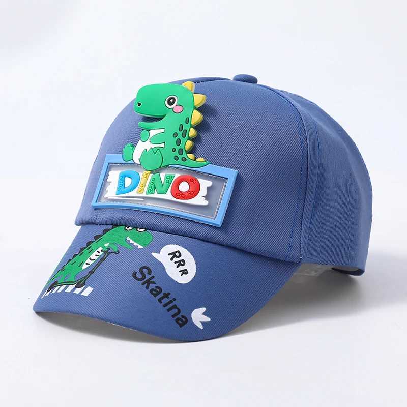 Cute Dinosaur Children Baseball Cap Cartoon Kids Duckbill Hat 236Month Boy Girl Outdoor Sunshade Visors Toddler Duck Tongue Cap Z251029
