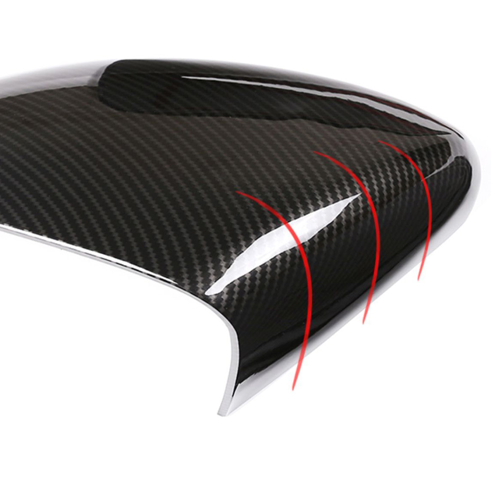 Car Carbon Fiber Side Rearview Mirror Cover Wing Mirror Cap Decoration for Mercedes Benz G Class W464 G63 AMG 2019-2025 GLE W167 GLS X167 450 53 63 Ex