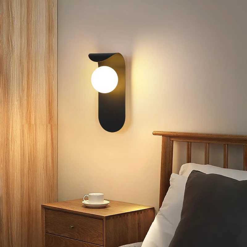 Personality led Wall Lamps Creative Modern led Wall Lights for Bedroom Bedside Living Room Background Surface Wall Lamp Fixture C251124