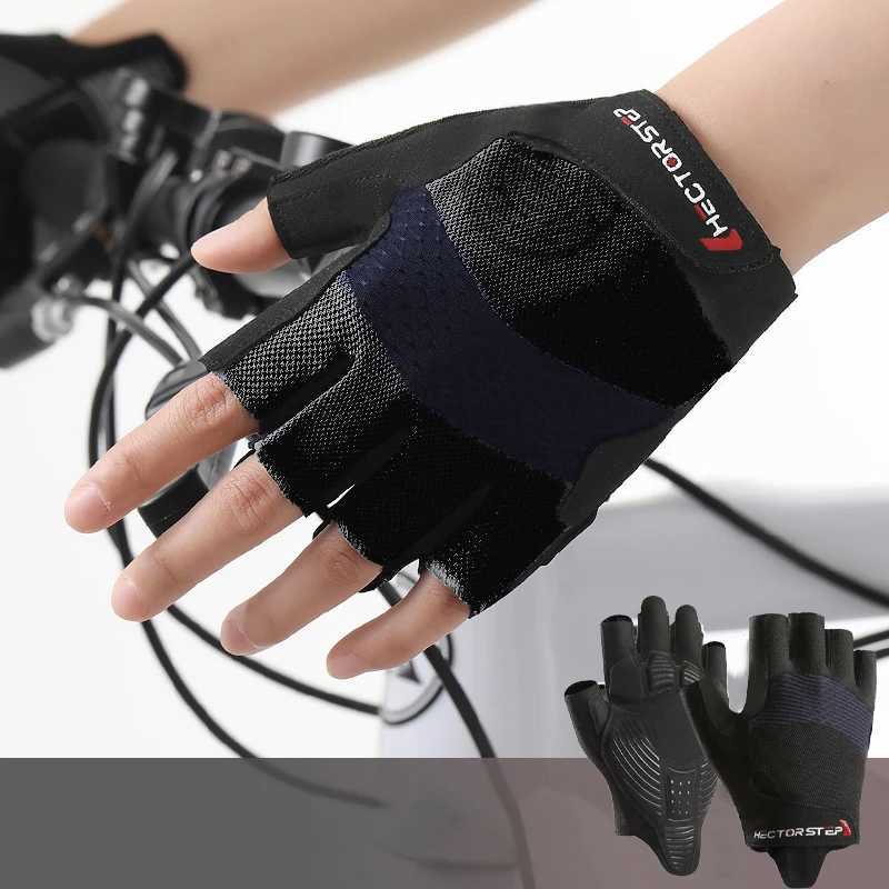 Bike Cycling Sports Gloves Half Finger Bicycle Gloves for Men Women AntiSlip Exercise Workout Gloves for Gym Motorcycle J250922