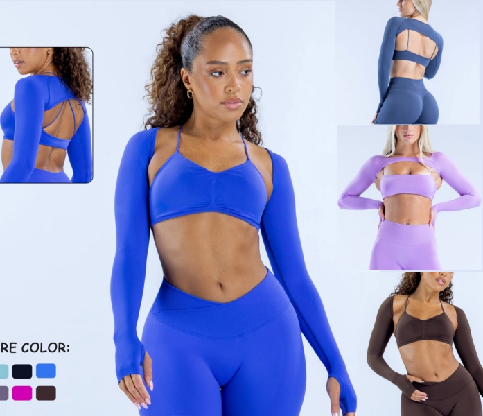 3pcs Dynamic Sports Set Seamless Yoga Sets Backless Bra High Waist Shorts Workout Sets Cross back straps Summer Fitness Clothes Gym Suits Outfit Active Wear Hot Sell