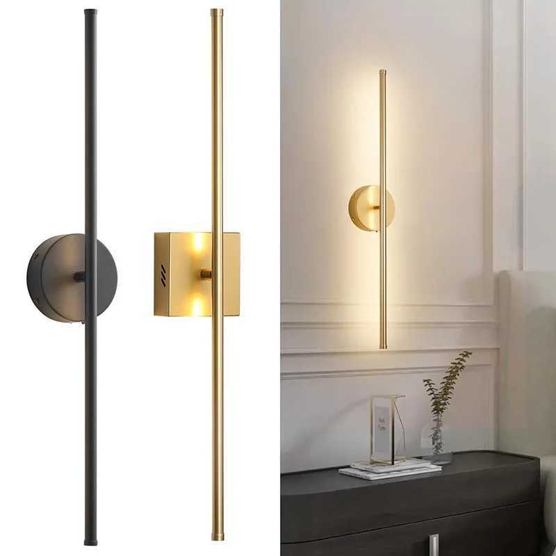 Golden Battery Operated Wall Lamp Bedside Aisle Corridorlight Wall Lamp LED for Corridor Lighting with Remote Control C251124