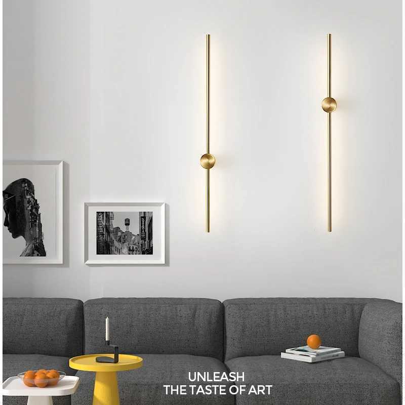 Modern elongated wall lamps LED minimalist indoor wall lamps suitable for living rooms bedrooms and dining rooms C251124