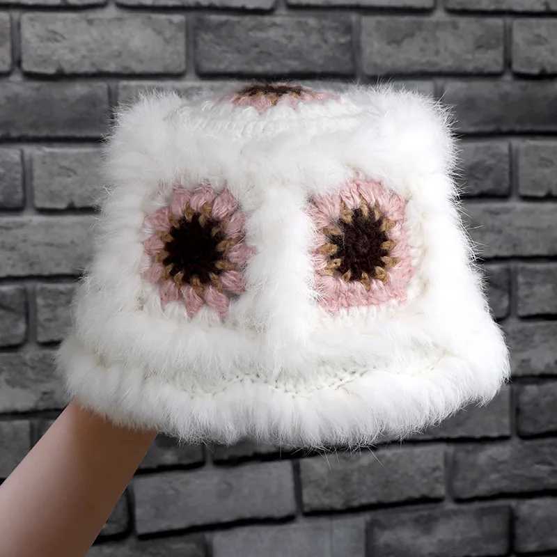 Lion Knitted Hat For Women Winter Warm Plush Tiger Head Animal Ear Cap Soft Crochet Beanie Cute Outdoor Festival Costume Z251029
