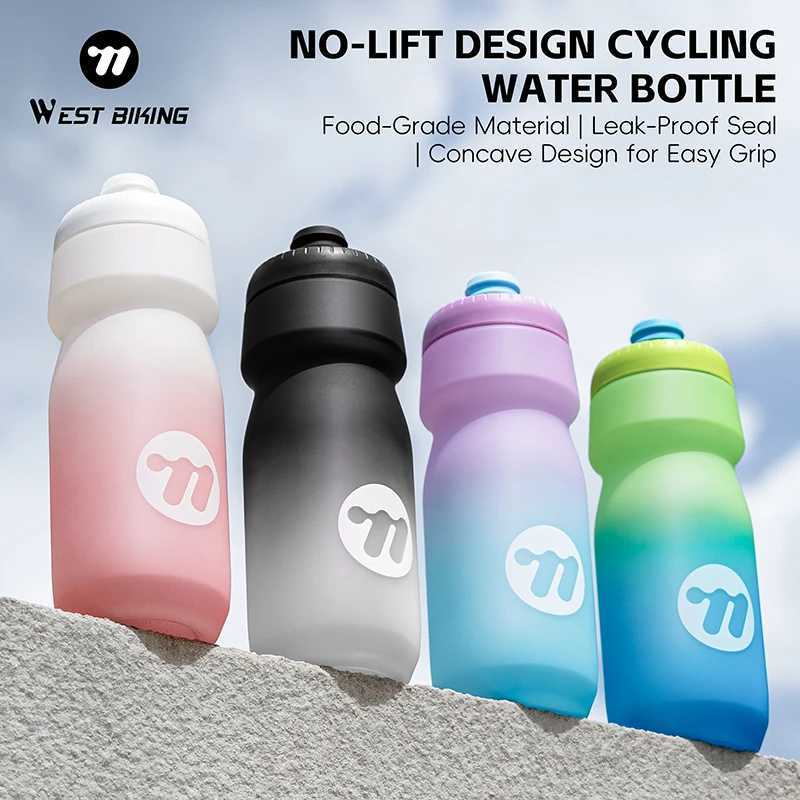 WEST BIKING Cycling Water Bottle Bike Leakproof Portable Outdoor Sports Drink Bottle 550ml650ml PP5 Cool Summer Sport Bottle J250923