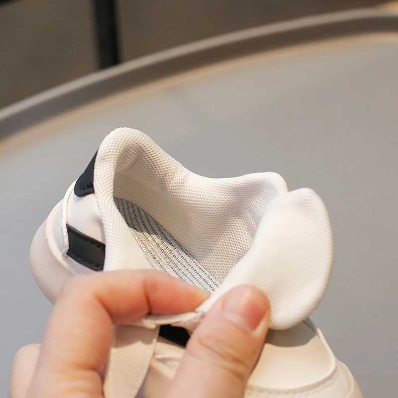 Childrens Sneakers 08 Years Old Leather Casual Boys Girls Toddler Single Shoes Four Seasons Models Kid Baby De Training Shoes J251105