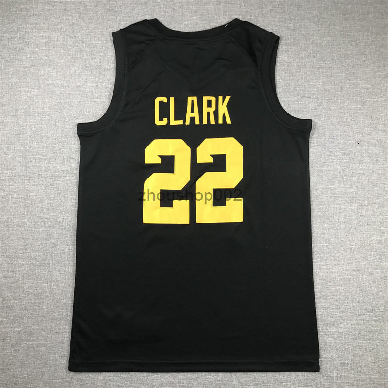 Caitlin Clark 22 Iowa Hawkeyes Basketball Jersey UIowa Stitched Jersey Wear