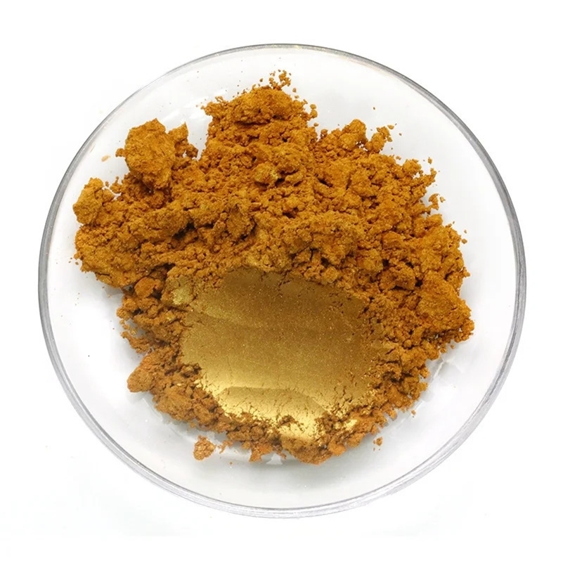Gold Powder Pigment Art Decoration Dust 500g/bag Shimmer Gold Glitter Decorating Tips Metal Color Paint Gold Paint Pigment 240711