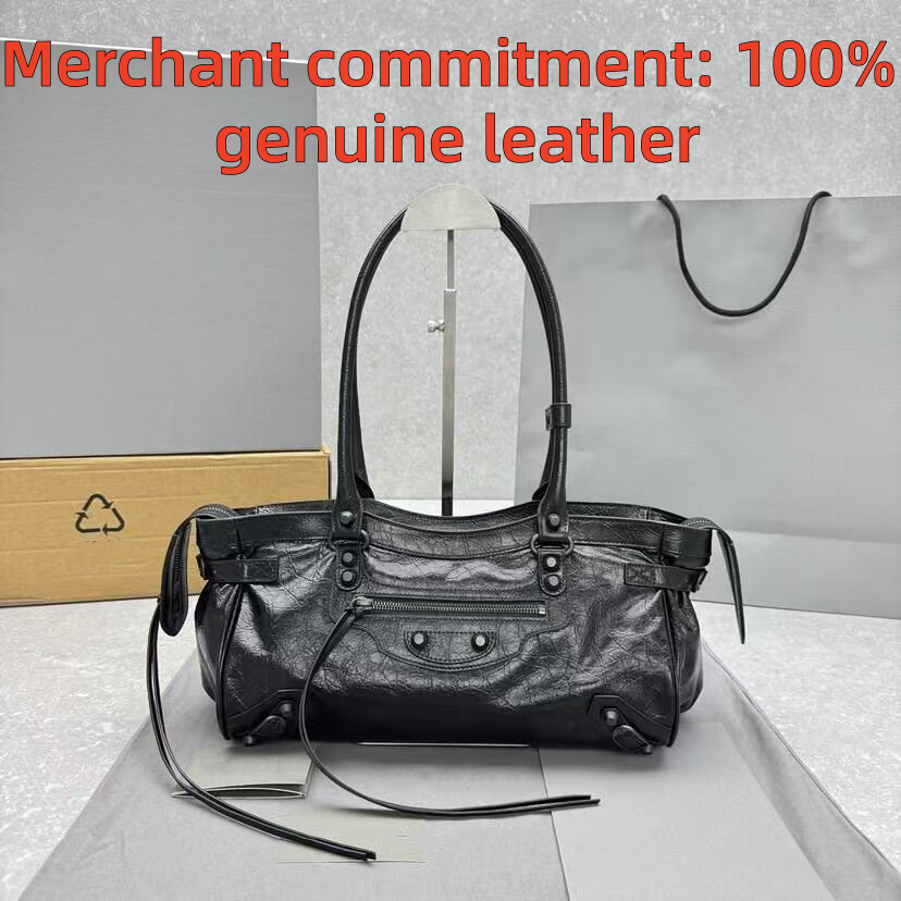 Top quality LE CITY Horizontal Motorcycle bag 10A Designer bags Luxury handbags genuine leather tote bag suede bag Womens mens crossbody Shoulder bag fashion bag