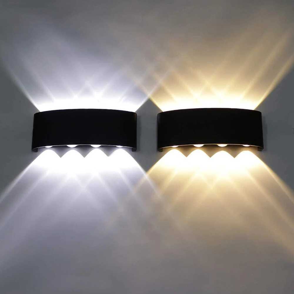 Outdoor Waterproof Wall Lamps Bedroom Living Room Wall Lights Aluminum Decorative Lighting Outdoor Exterior Wall Lamp Fixture C250923