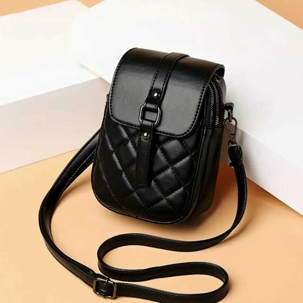 High Quality PU Leather Purse Womens Bag Solid Color Shoulder Crossbody Bags Lady Messenger Small Tote for Women Girls J2509221
